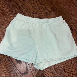 Light Blue Sweat Shorts